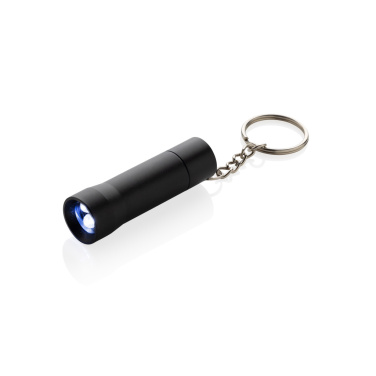 Logotrade promotional gift picture of: Flash RCS recycled aluminium keychain torch